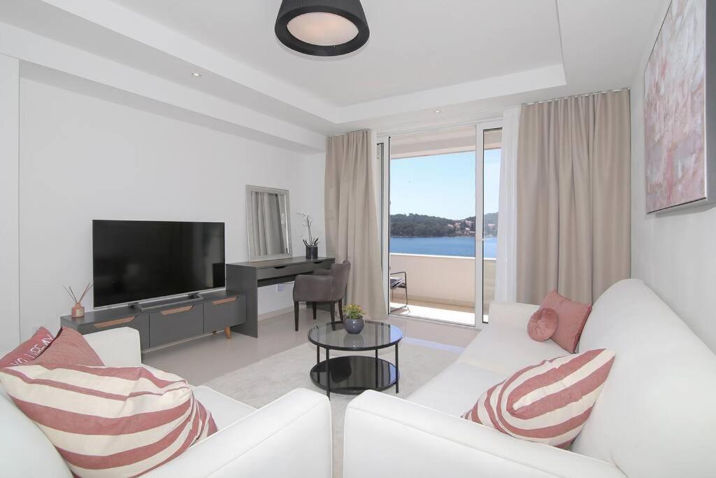 Seaside Apartment M Zaton 5 - Sea View & Parking Zewnętrze zdjęcie