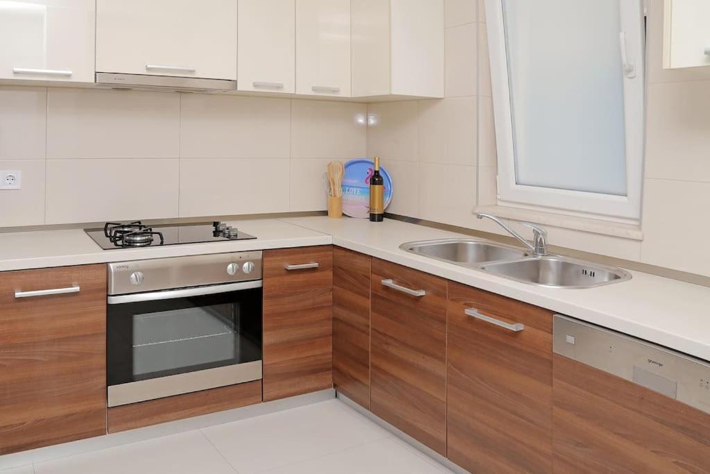 Seaside Apartment M Zaton 5 - Sea View & Parking Zewnętrze zdjęcie